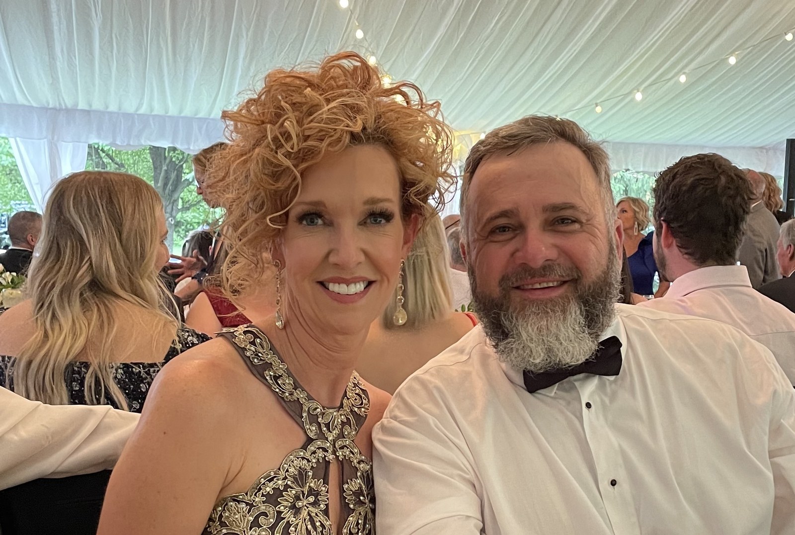 Whitt and Dorothy Shuford together at a family wedding